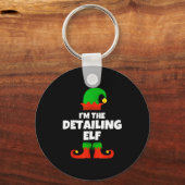 I'm The Detailing Elf Family Pajama Christmas Deta Sleutelhanger (Voorkant)