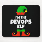 I'm The Devops Elf Family Pajama Christmas Enginee Muismat (Voorkant)
