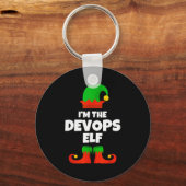 I'm The Devops Elf Family Pajama Christmas Enginee Sleutelhanger (Voorkant)