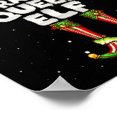 I'm The Drama Queen Elf Family Matching Group Chri Poster (Hoek)