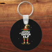 I'm The Drama Queen Elf Family Matching Group Chri Sleutelhanger (Voorkant)
