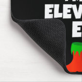 I'm The Elevator Elf Family Pajama Christmas Funny Muismat (Hoek)