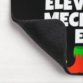 I'm The Elevator Mechanic Elf Family Pajama Christ Muismat (Hoek)