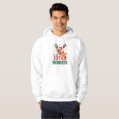 Im The extra reindeer christmas Hoodie (Voorkant volledig)