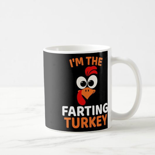 I'm The Farting Turkey  Koffiemok (Rechts)