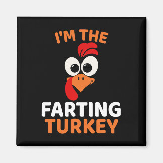 I'm The Farting Turkey Magneet