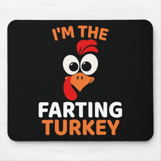 I'm The Farting Turkey  Muismat (Voorkant)