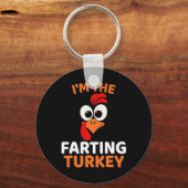 I'm The Farting Turkey  Sleutelhanger (Voorkant)