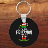 I'm The Fisherman Elf Christmas Family Pjs Costume Sleutelhanger (Voorkant)
