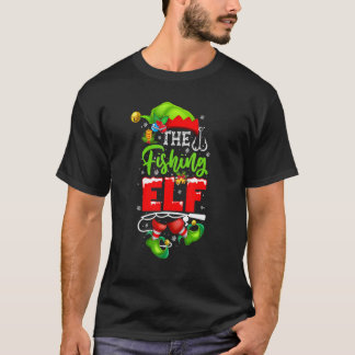 I'm The Fishing Elf - Funny Christmas Pajama Party T-shirt