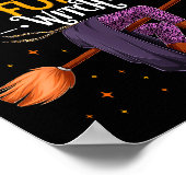 Im The Fun Witch Halloween Matching Group Costume  Poster (Hoek)
