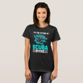 I'm The Future Of Scuba Diving Scuba Diver Costume T-shirt (Voorkant volledig)
