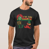 Im The Gin Elf Funny Matching Kerstmis Classic T- T-shirt (Voorkant)