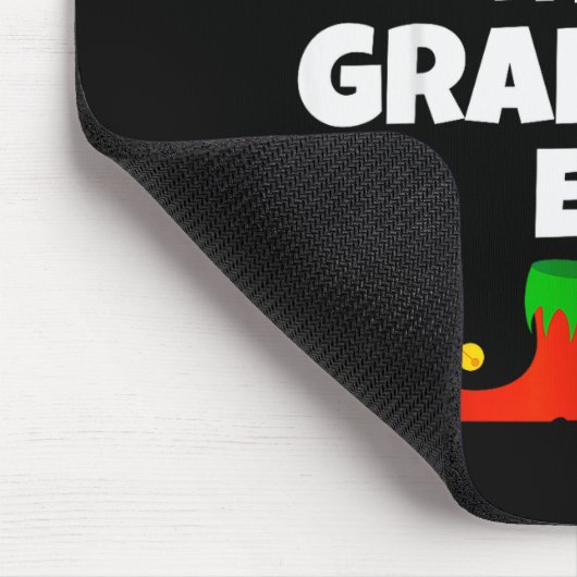 I'm The Grammar Elf Family Pajama Christmas Englie Muismat (Hoek)