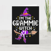 Im The Grammie Witch Halloween Matching Group Cost Kaart (Voorkant)