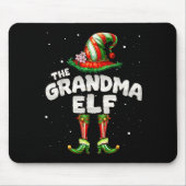 I'm The Grandma Elf Family Matching Group Christma Muismat (Voorkant)