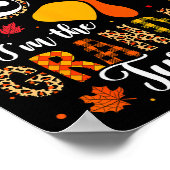 I'm The Grandma Turkey Matching Family Thanksgivin Poster (Hoek)