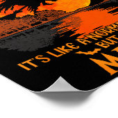 I'm The Grandma Witch Like A Normal Grandma Hallow Poster (Hoek)