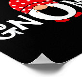 I'm The Grandpa Gnome Funny Christmas Gnome Poster (Hoek)