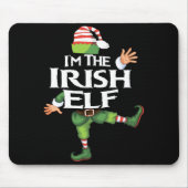 Im The Irish Elf Christmas Eve Xmas Elf Squad Cos Muismat (Voorkant)