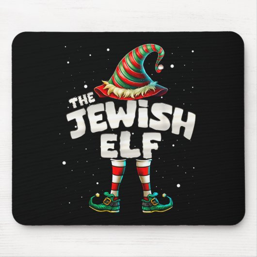 I'm The Jewish Elf Family Matching Group Christmas Muismat (Voorkant)