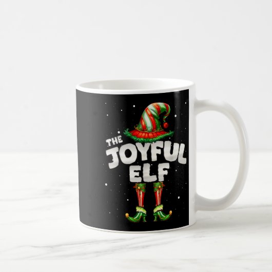 I'm The Joyful Elf Family Matching Group Christmas Koffiemok (Rechts)