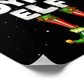 I'm The Joyful Elf Family Matching Group Christmas Poster (Hoek)