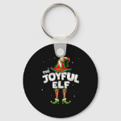 I'm The Joyful Elf Family Matching Group Christmas Sleutelhanger (Voorkant)