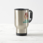 Im The Karaoke Guy Singing Microphone Music Gift Reisbeker (Voorkant rechts)