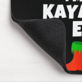 I'm The Kayaking Elf Family Pajama Christmas Kayak Muismat (Hoek)