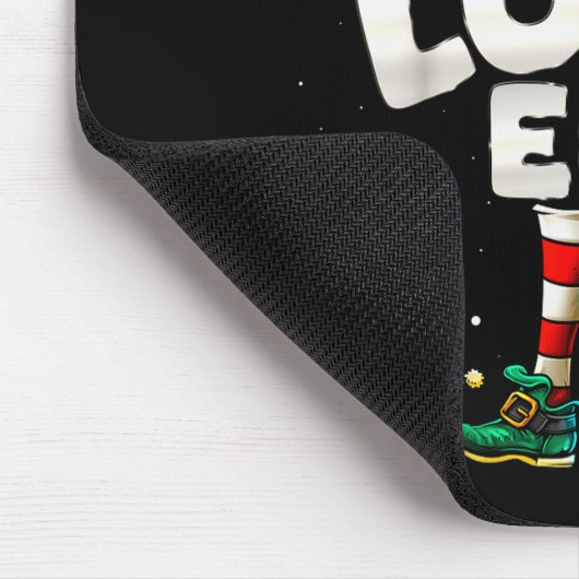 I'm The Loyal Elf Family Matching Group Christmas Muismat (Hoek)