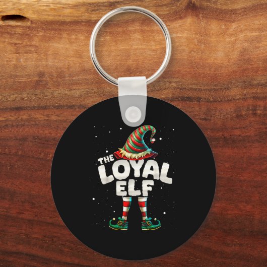 I'm The Loyal Elf Family Matching Group Christmas Sleutelhanger (Voorkant)