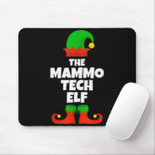 I'm The Mammo Tech Elf Family Pajama Christmas Mam Muismat (Met muis)