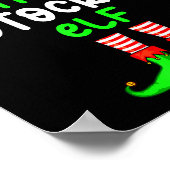 I'm The Motocross Elf Dirt Bike Christmas Matching Poster (Hoek)