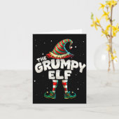 I'm The Mpy Elf Family Matching Group Christmas Kaart (Gele Bloem)