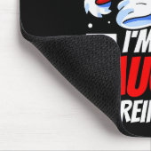 I'm The Naughty Reindeer Family Matching Christmas Muismat (Hoek)