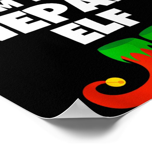 I'm The Nepali Elf Family Pajama Christmas Funny N Poster (Hoek)