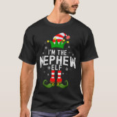I'm The Nephew Elf Christmas Family Pjs Costume  T-shirt (Voorkant)