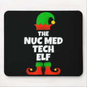 I'm The Nuc Med Tech Elf Family Pajama Christmas F Muismat (Voorkant)