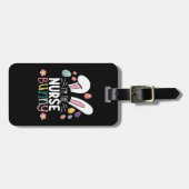 I'm The Nurse Bunny Easter Matching Bagagelabel (Voorkant horizontaal)