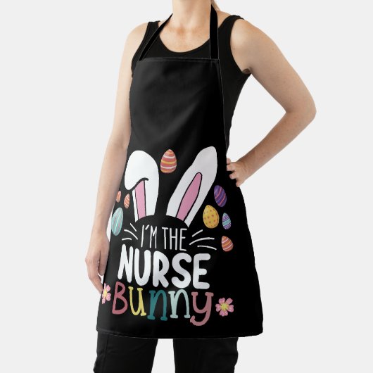 I'm The Nurse Bunny Easter Matching Schort (Insitu)