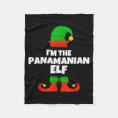 I'm The Panamanian Elf Family Pajama Christmas Fun Fleece Deken (Voorkant)