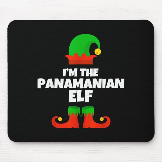 I'm The Panamanian Elf Family Pajama Christmas Fun Muismat (Voorkant)