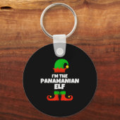 I'm The Panamanian Elf Family Pajama Christmas Fun Sleutelhanger (Voorkant)