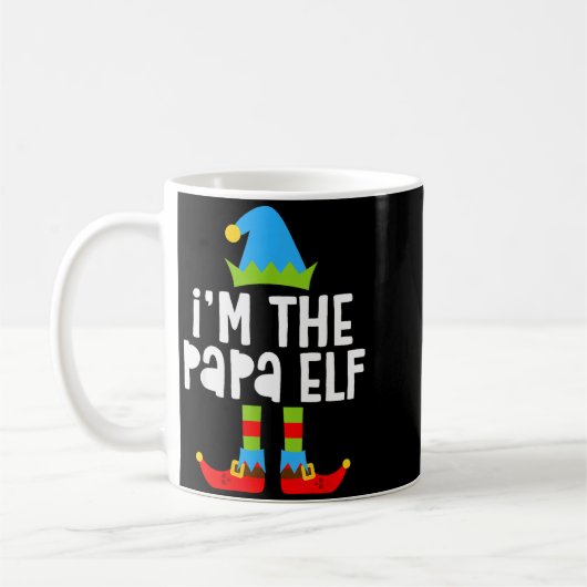 I'm The Papa Elf Shirt Men Matching Elf Papa Chris Koffiemok (Links)
