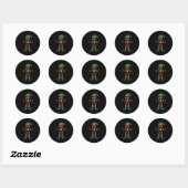 Im The Potato Elf Matching Christmas Ronde Sticker (Vel)