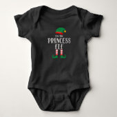 Im The Princess Elf Matching Kerstmis Romper (Voorkant)