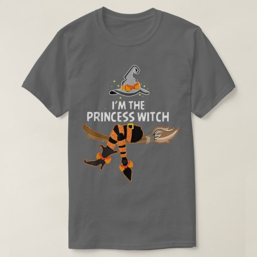 Im The Princess Witch Halloween Matching Group Cos T-shirt (Design voorkant)