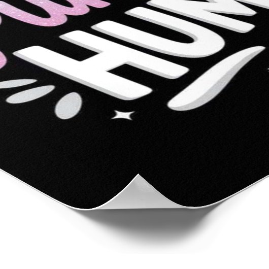 I'm the Purr-fect HUMAN! Poster (Hoek)