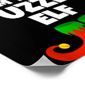 I'm The Puzzle Elf Family Pajama Christmas Funny  Poster (Hoek)